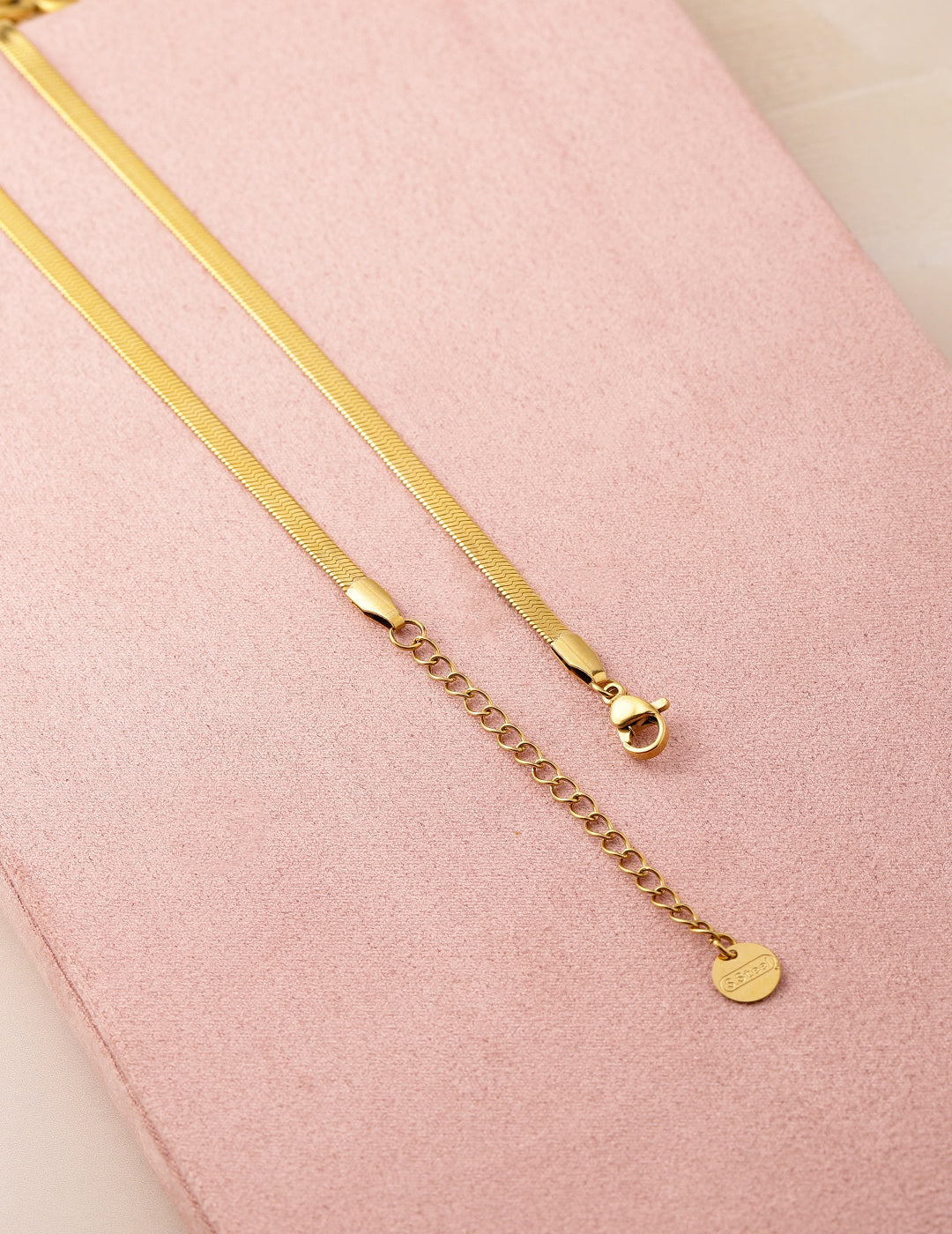 Luminous Bows Stainless Steel Necklace Chain