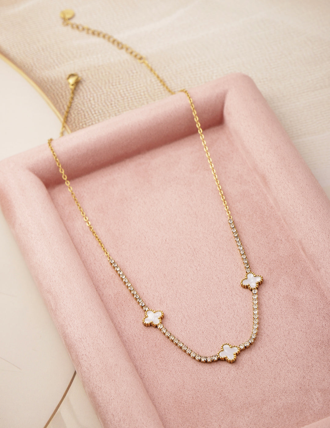 Soft White Charms Necklace Chain – Rubans
