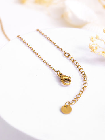 Gold Toned Heart Pendant