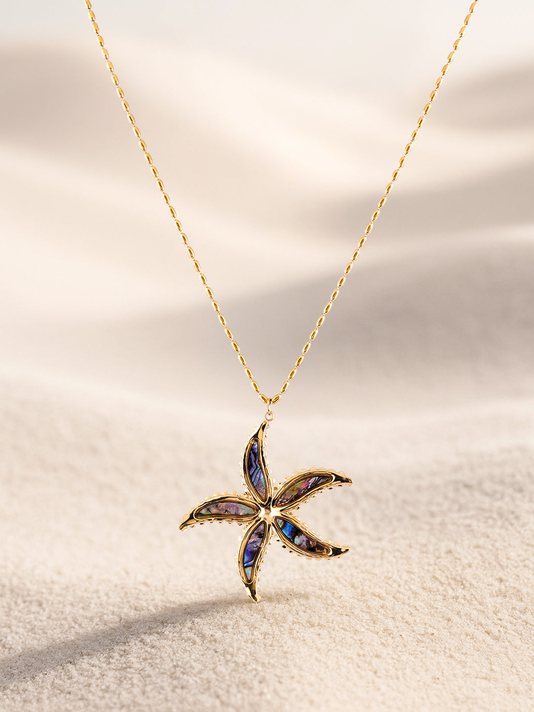 Rubans Voguish 18K Gold-Plated Stainless Steel Tarnish Free Waterproof Floral Necklace