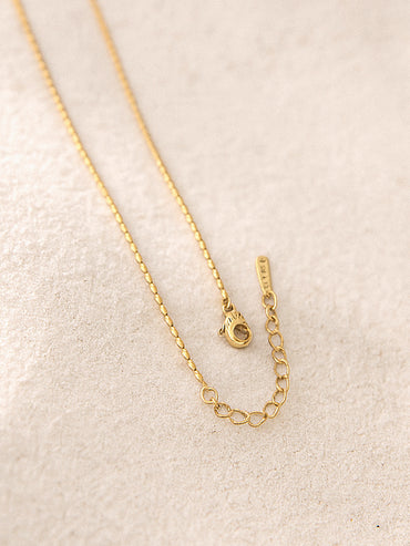 Rubans Voguish 18K Gold-Plated Stainless Steel Tarnish Free Waterproof Floral Necklace