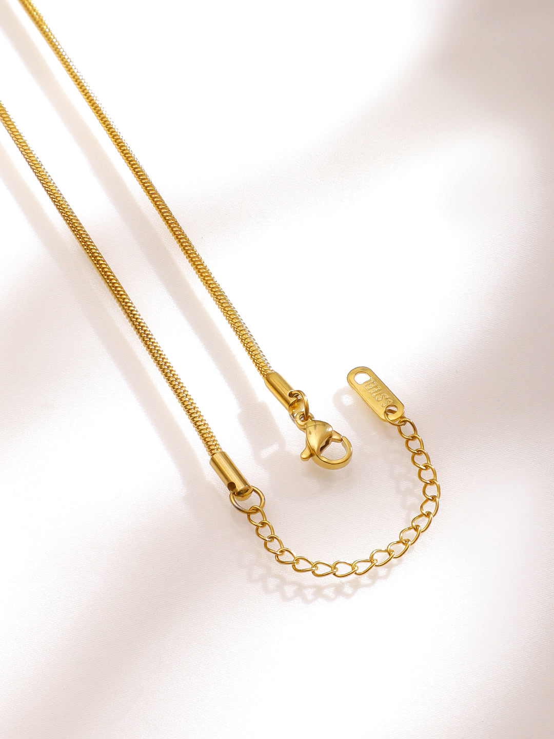 Rubans 22K Gold-Plated Brass Statement Charm Necklace with Sun, Star & Turquoise Blue Beads