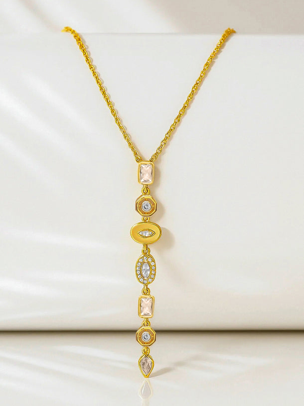 Gold Plated Evil Eye Adjustable Bracelet