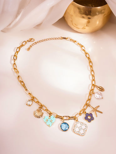 Freshly Creafted Charms Necklace Chain