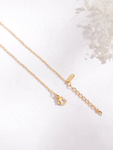 Blissful Heart Pendant with Chain