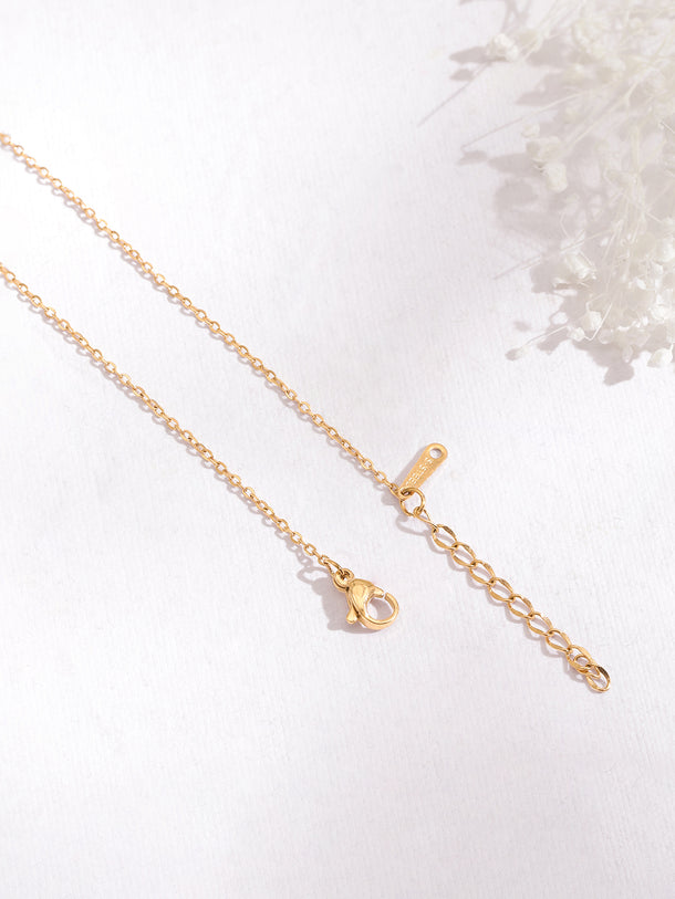 Blissful Heart Pendant with Chain