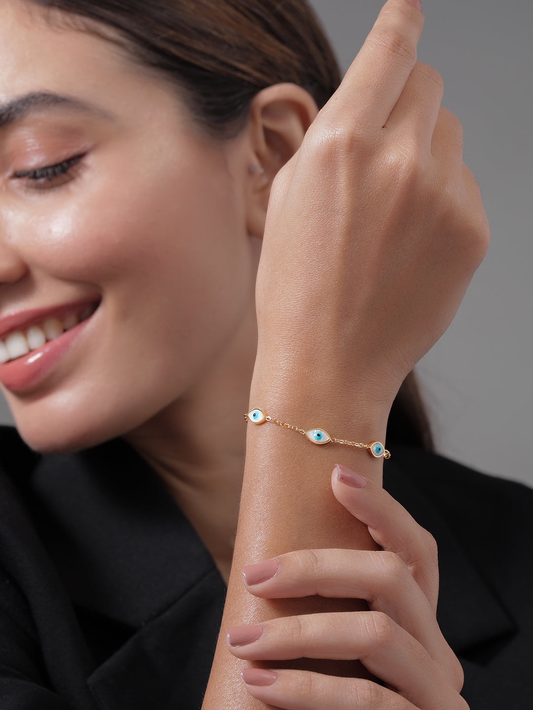 Dainty Evil Eye Bracelet