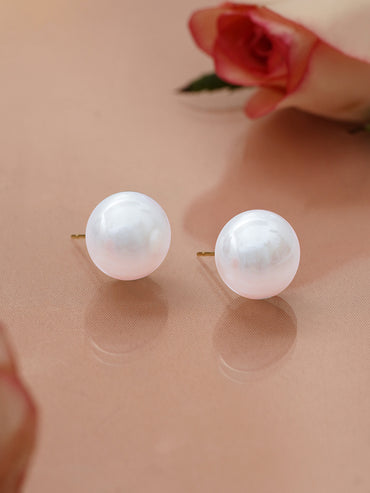 Pearl Stud Earrings