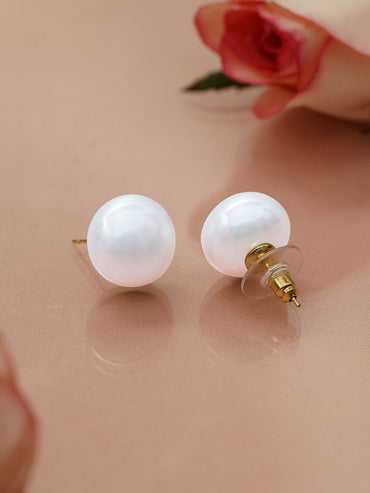 Pearl Stud Earrings