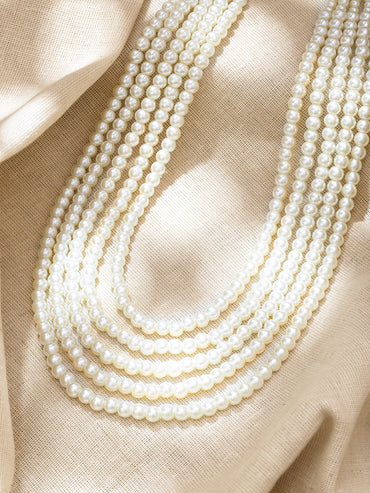 Enchanted Pearl Beads Necklace