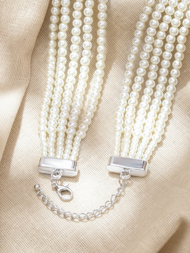 Enchanted Pearl Beads Necklace