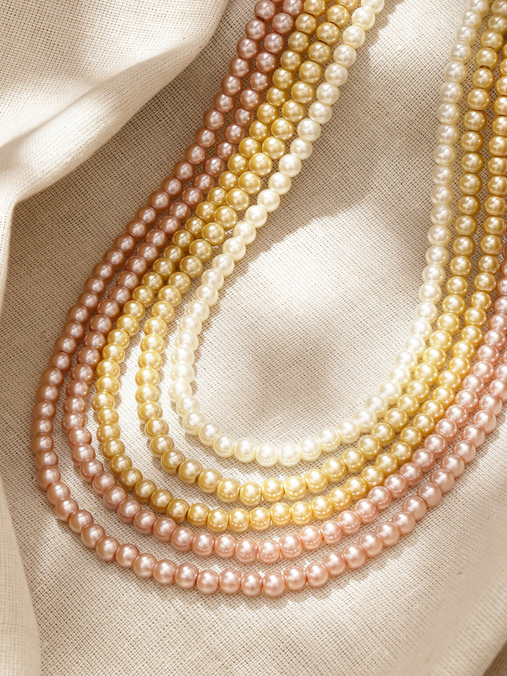 Enchanted Pearl Beads Necklace