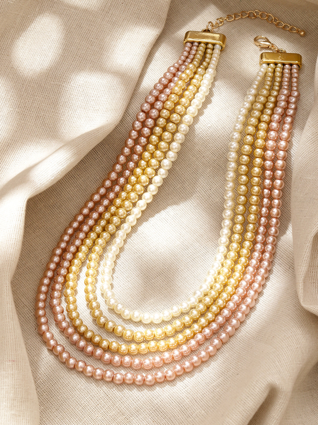 Enchanted Pearl Beads Necklace