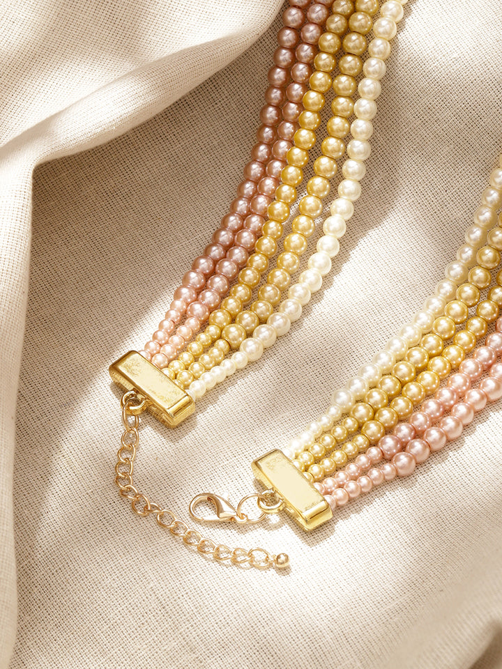 Enchanted Pearl Beads Necklace