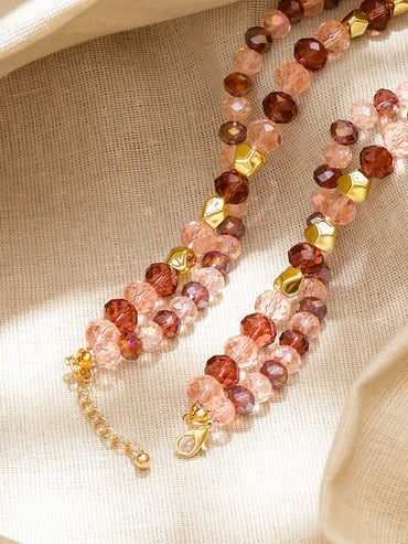 Multi Layered Beaded Necklace