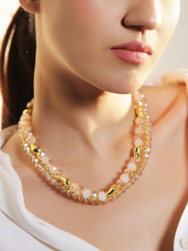 Multi-Layered Beaded Necklace