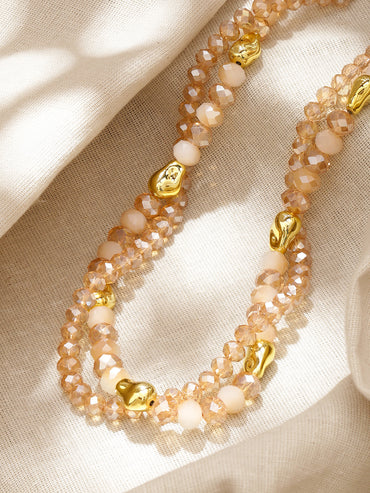 Multi-Layered Beaded Necklace