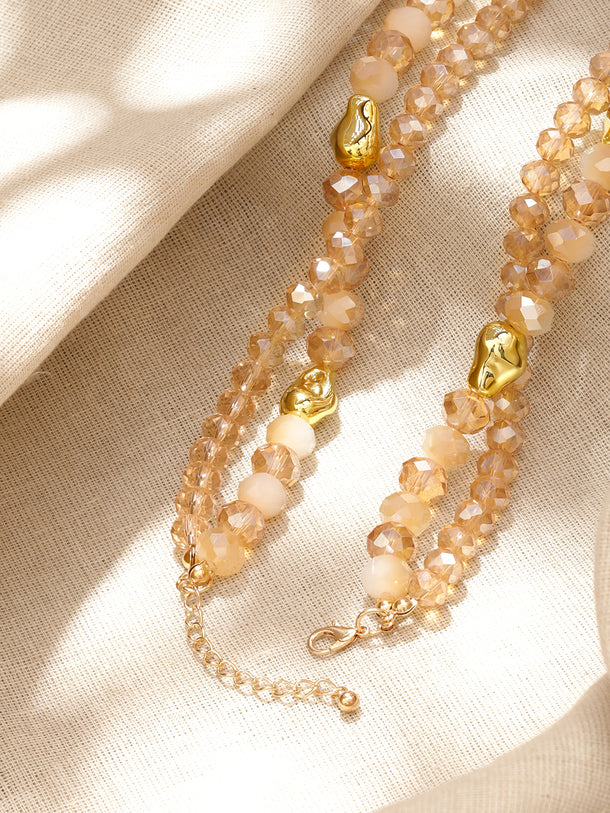 Multi-Layered Beaded Necklace