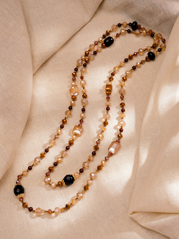 Modern Multicolour Beaded Fashion Necklace