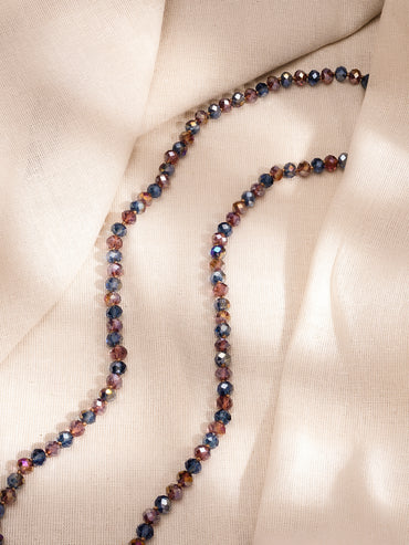 Everyday Luxe Crystal Beaded Necklace