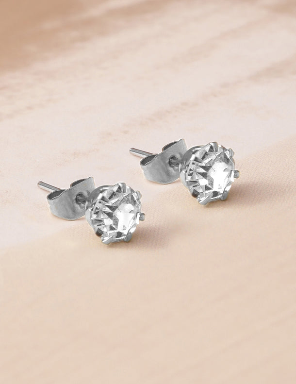 American Diamond Zirconia Mesh Choker Set