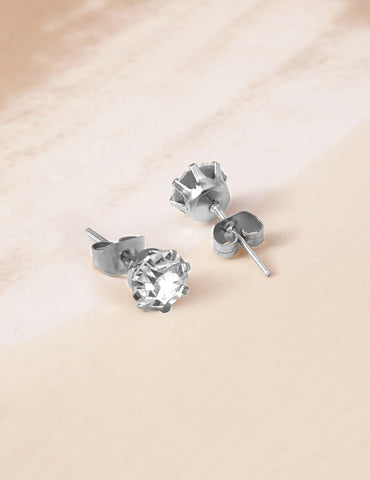 American Diamond Zirconia Mesh Choker Set