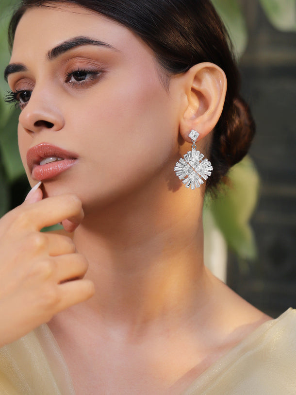 Urban Edge Geometric Crystal Danglers