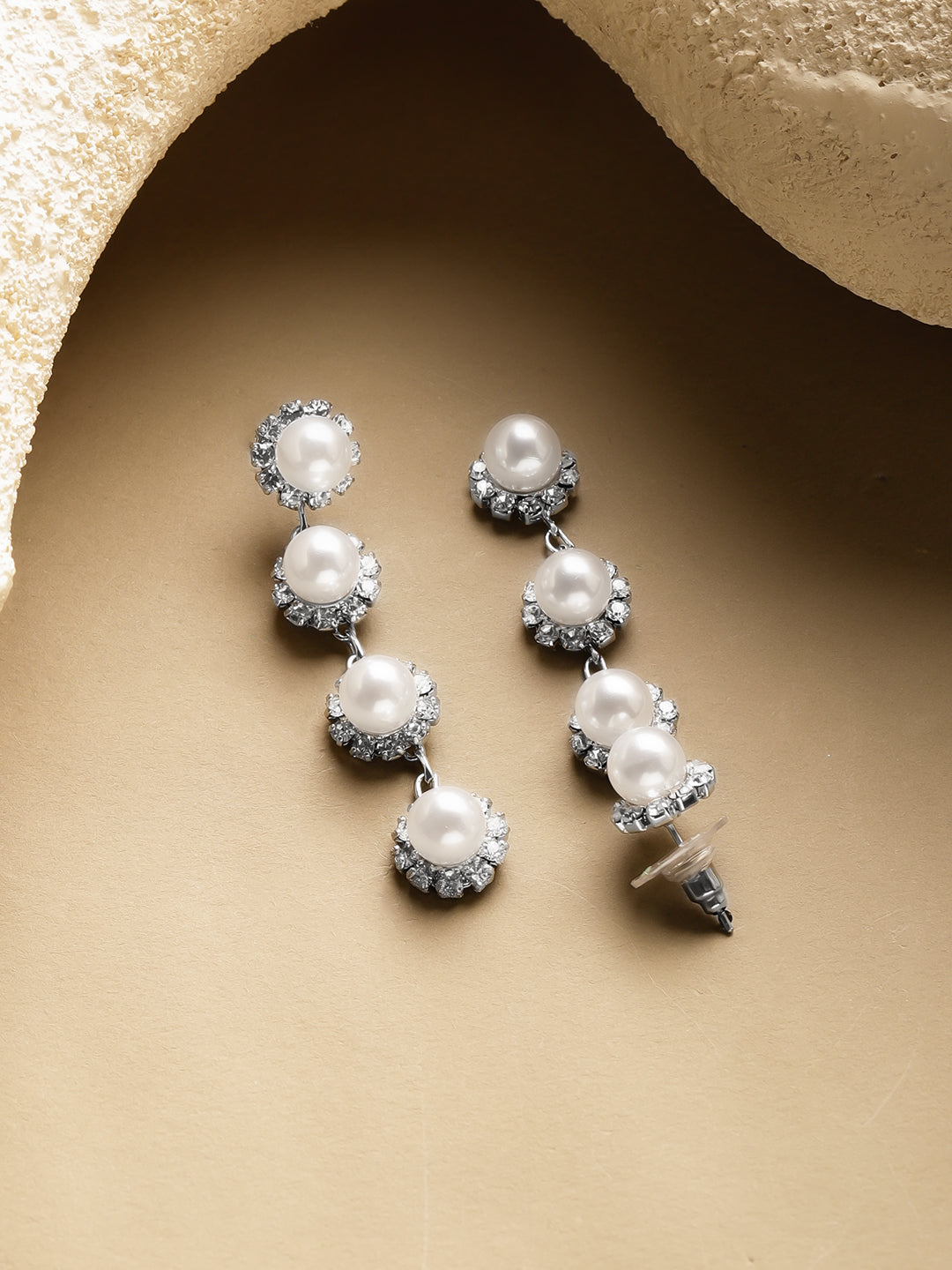 Pearl Dew Delicate Drop Earrings