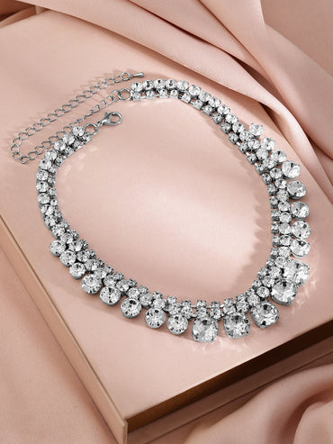 Earthen Crystal Studded Necklace