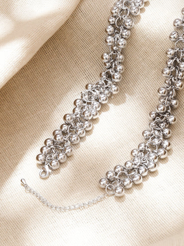 Oxidised Beaded Necklace