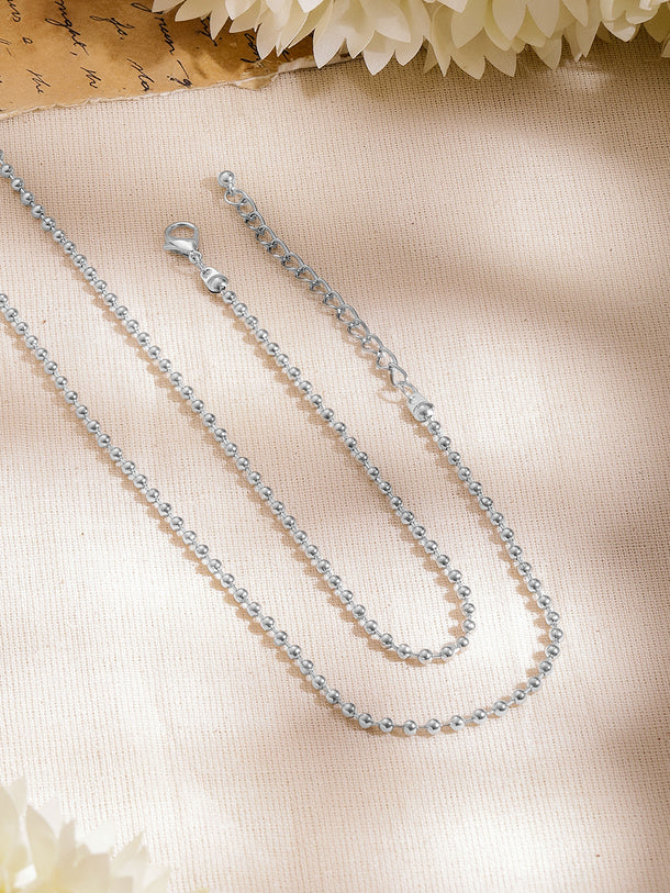 Oxidised Blue Enamel Statement Long Necklace