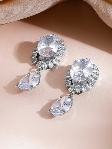 Multi-Layer Crystal Studded Necklace Set