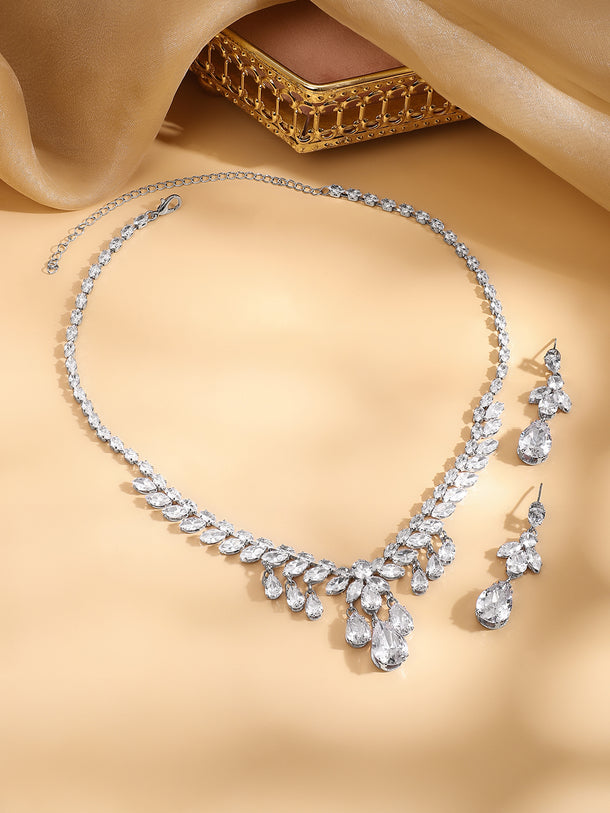 Crystal Fusion Necklace Set