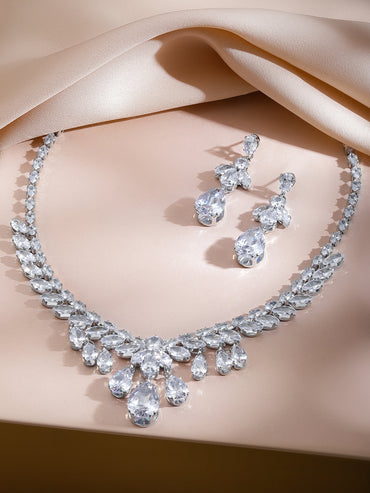 Crystal Fusion Necklace Set