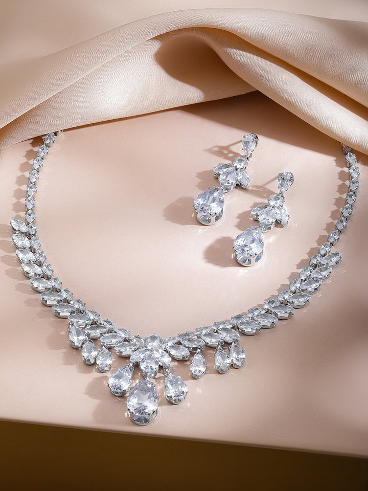 Crystal Fusion Necklace Set