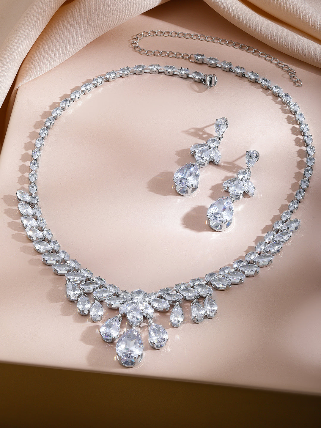 Crystal Fusion Necklace Set