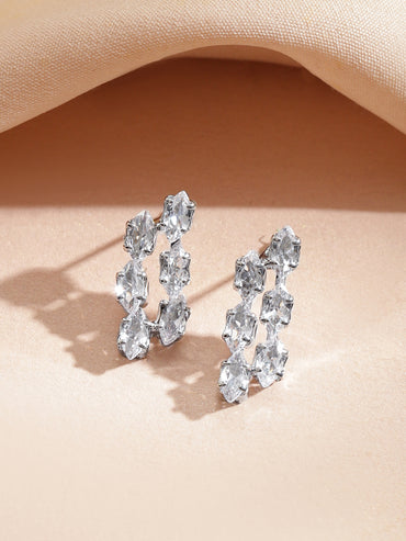 Crystal Multi-Layered Necklace Set