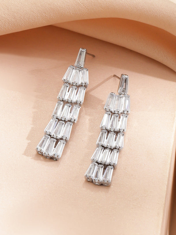 Multi Crystal Necklace Set