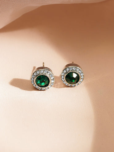 Luxe Emerald Glow Necklace Set