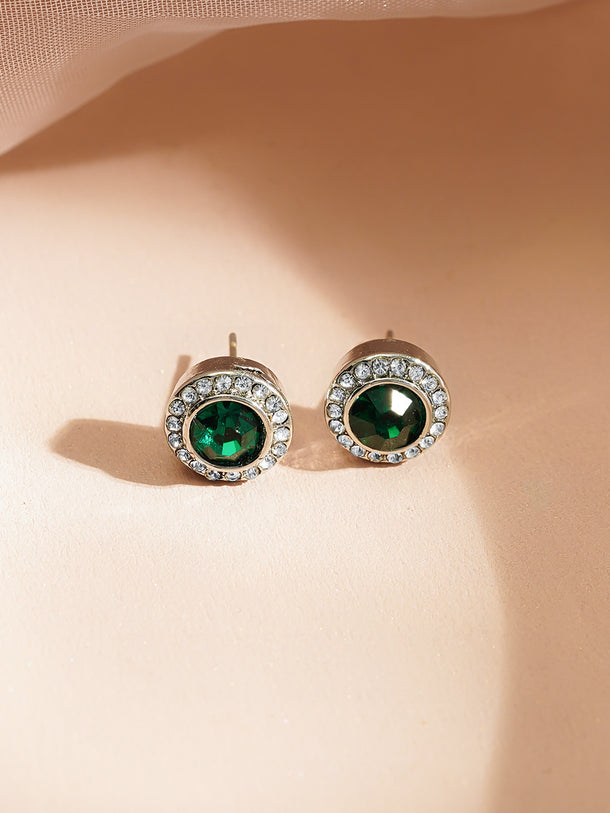 Luxe Emerald Glow Necklace Set