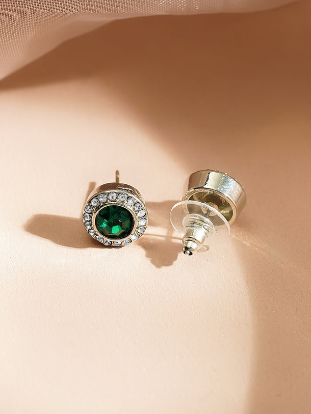 Luxe Emerald Glow Necklace Set