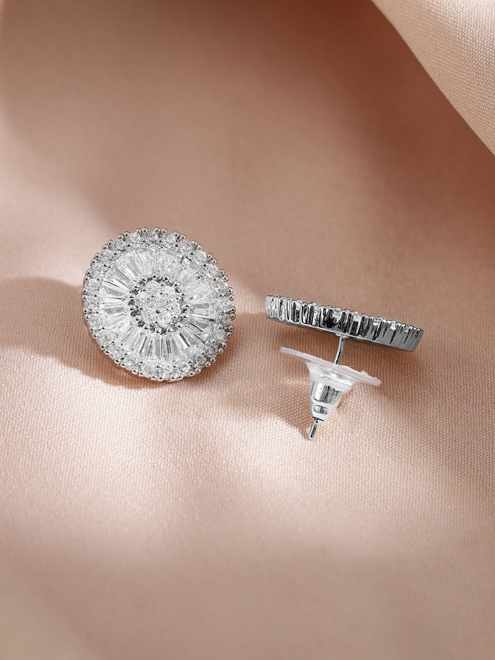 Crystal Pendant Necklace Set