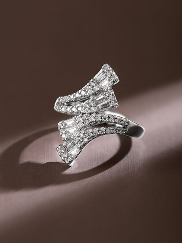American Diamond Zirconia Stylish Ring
