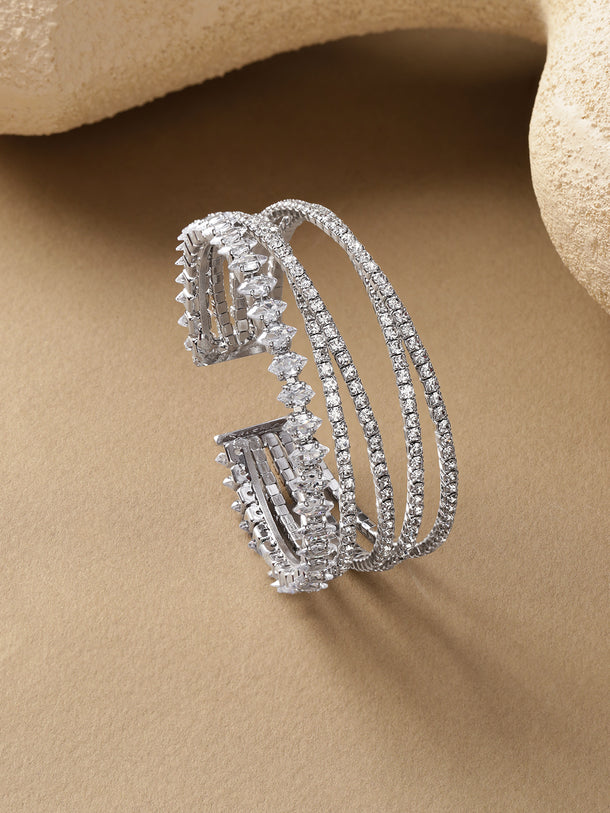 Multi Line Studded Bracelet