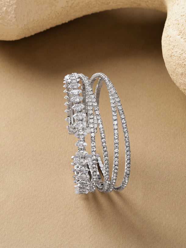 Multi Line Studded Bracelet