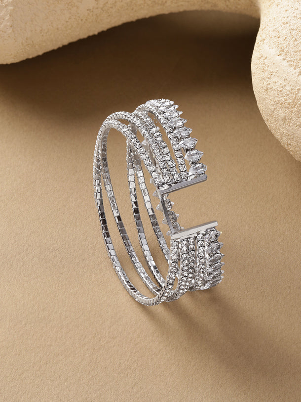 Multi Line Studded Bracelet