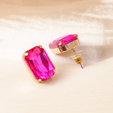 Green Crystal Party Necklace Set