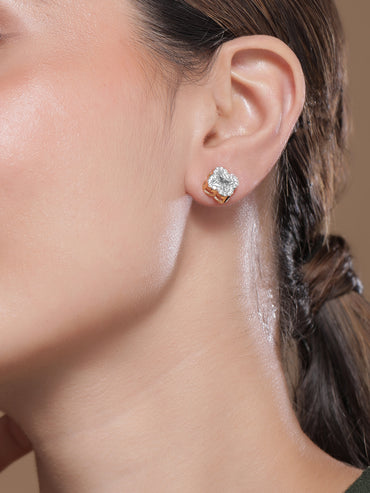 Petal Crystal-Shine Dreams Stud Earrings