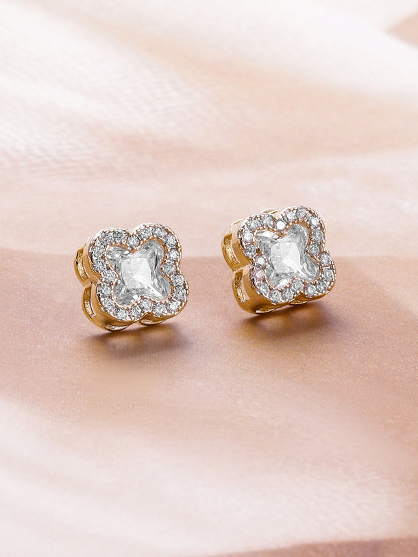 Petal Crystal-Shine Dreams Stud Earrings