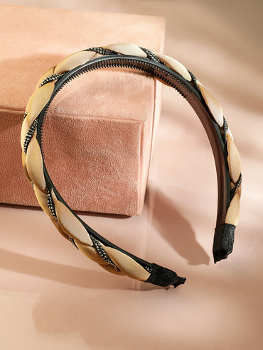 Embellished Satin Headband